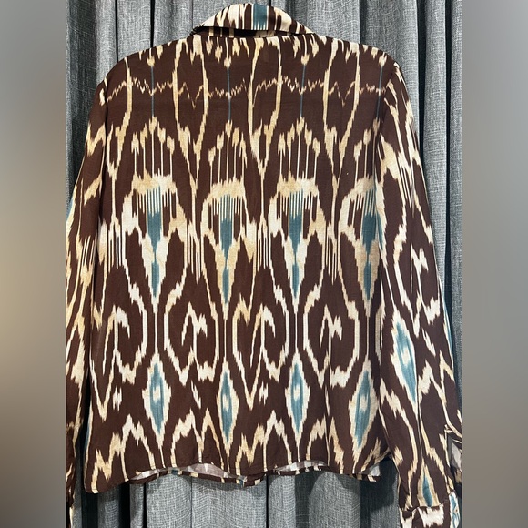 Gorgeous linen blouse by Italian brand Momoni size 42 - Medium - Picture 4 of 6